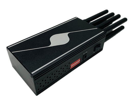 8 Antennas Cell Phone Signal Jammer Portable Satellite Positioning WIFI 3G For Car