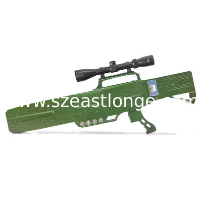 Hệ thống chống drone kiểu súng nhỏ gọn 6/8 băng tần màu xanh navy có pin tích hợp để đánh chặn drone